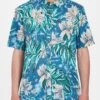 Volcom Marble Floral Ss - Overhemd - Aged Indigo -Jack and Jones Verkoopwinkel c3f2164f311f4599ae47b13b620067b3