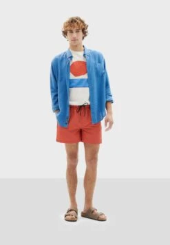 Thinking Mu Limpopo - Zwemshorts - Brick Red -Jack and Jones Verkoopwinkel c425a13e55fc416486ca5efe55334560