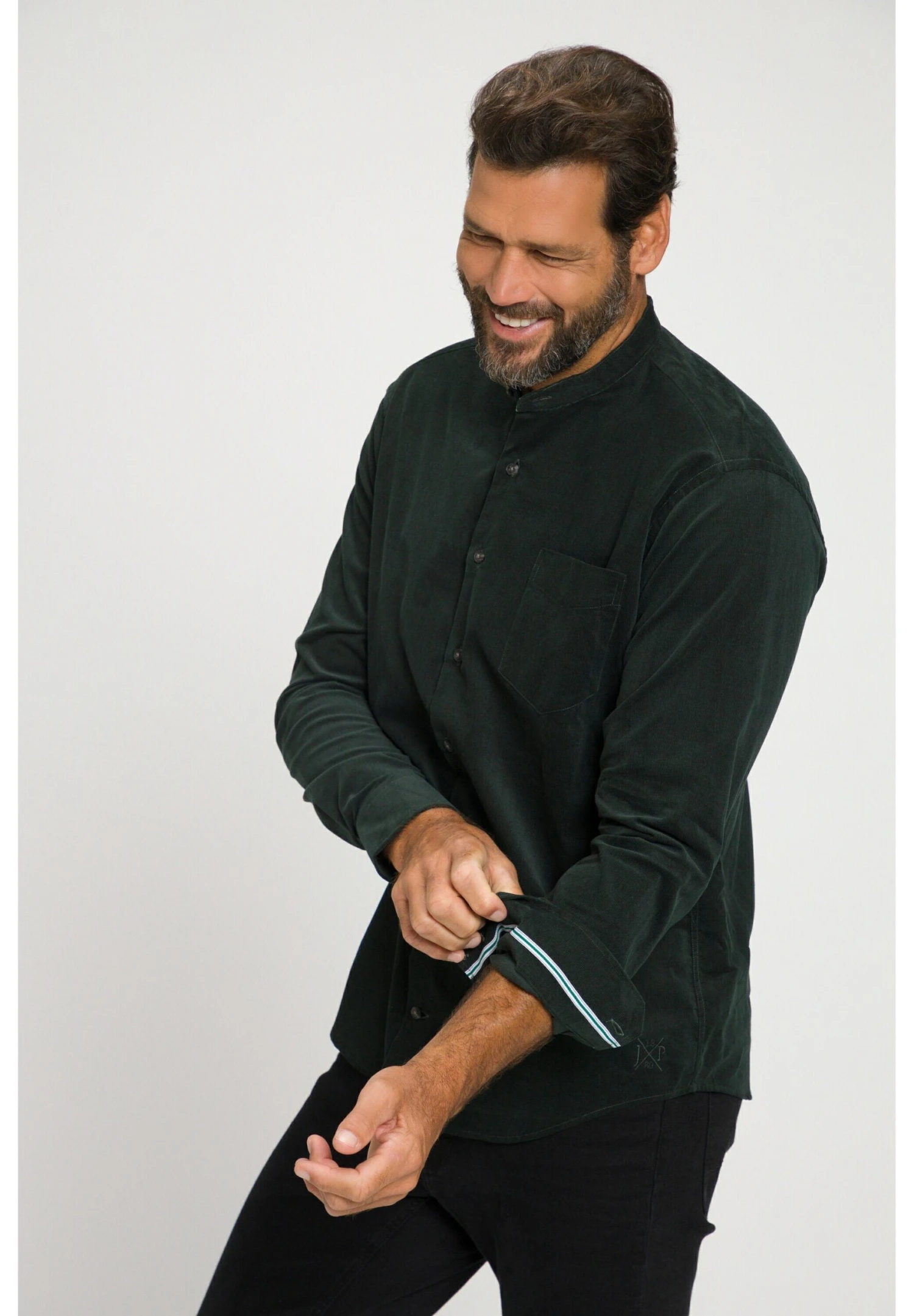 JP1880 Overhemd - Dunkelgrün 5 JP1880 Overhemd - Dunkelgrün - Afbeelding 3