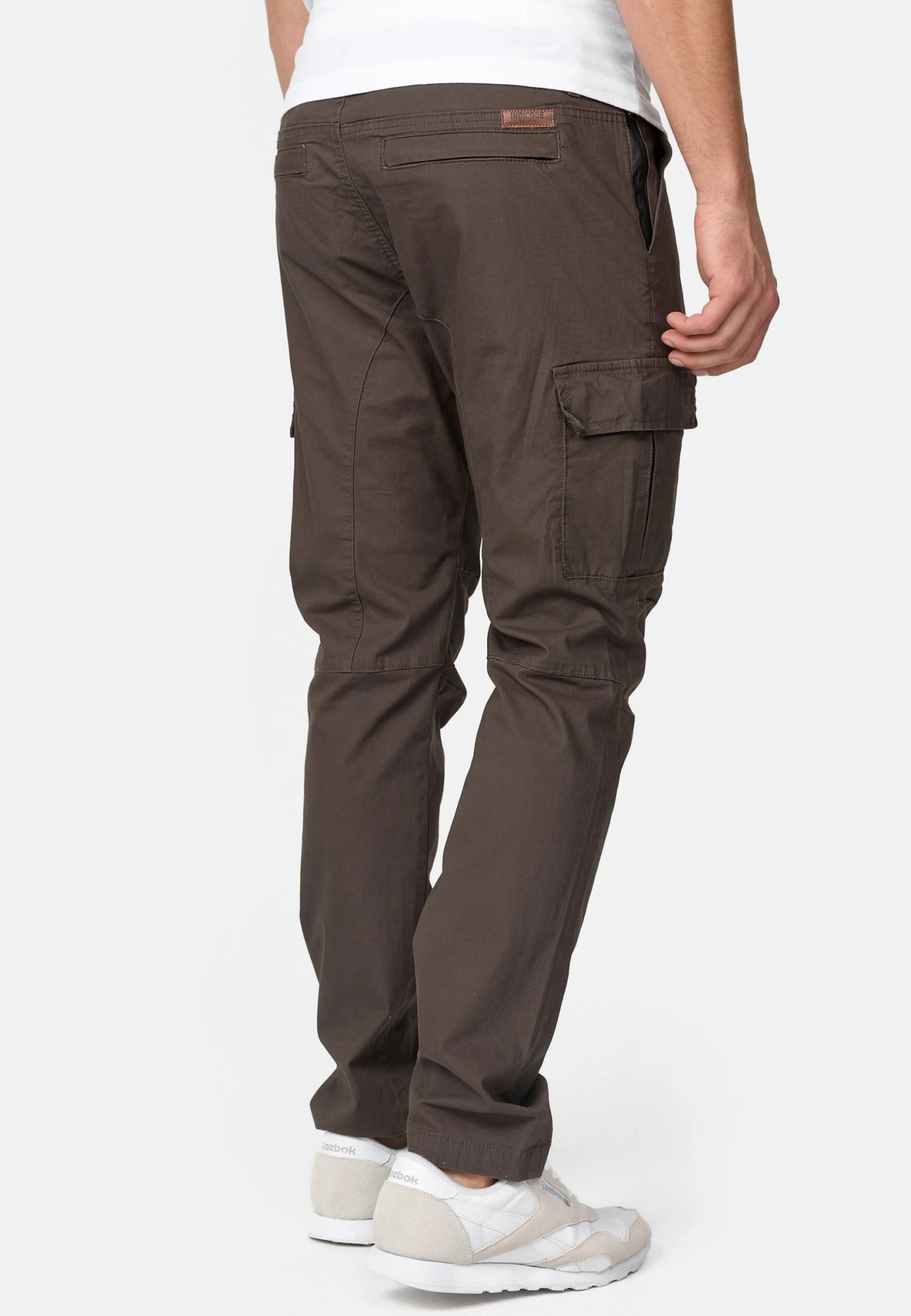 Indicode Jeans Cargobroek - Anthracite 5 Indicode Jeans Cargobroek - Anthracite - Afbeelding 3