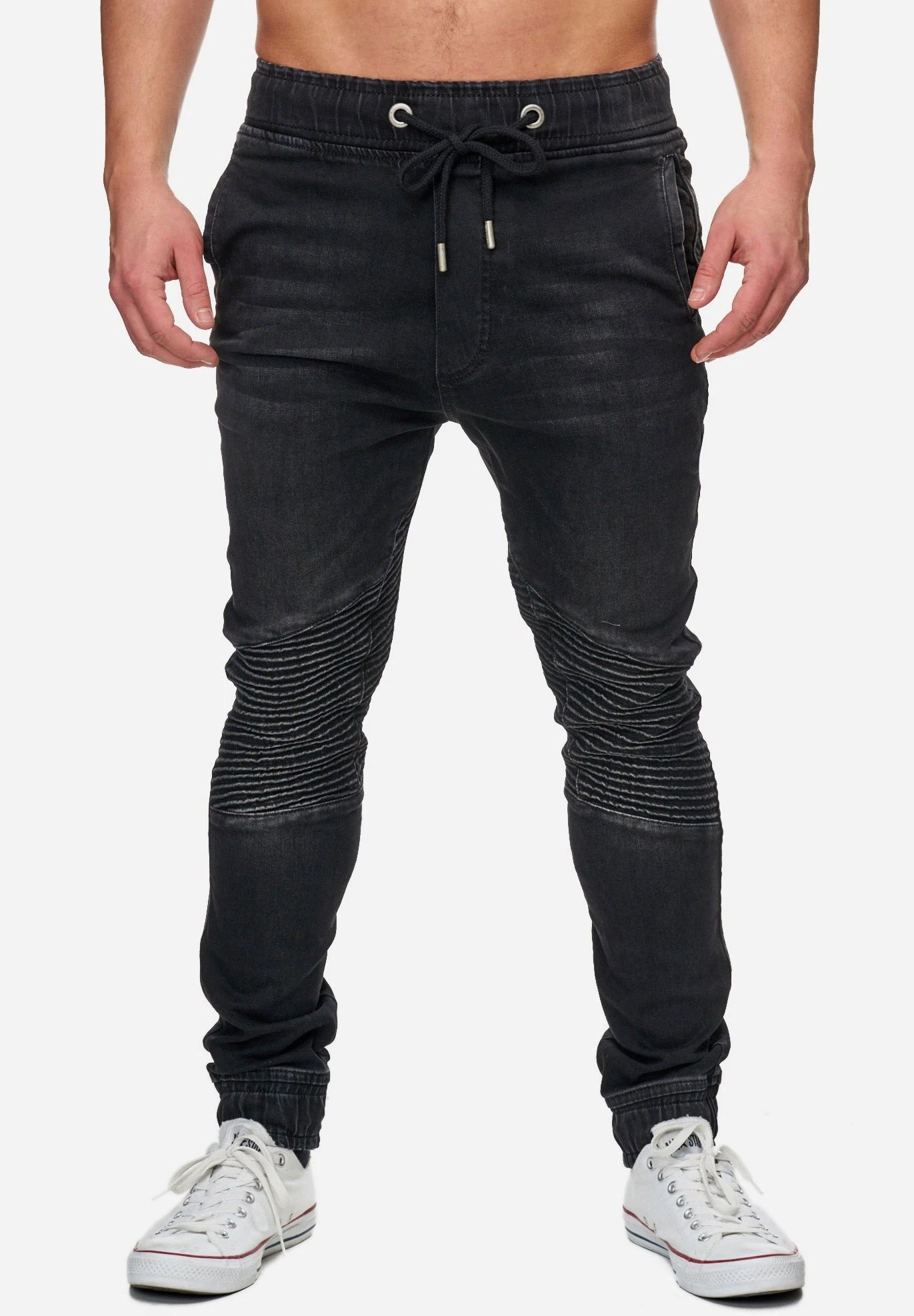 Slim Fit Jeans - Schwarz 3 Slim Fit Jeans - Schwarz