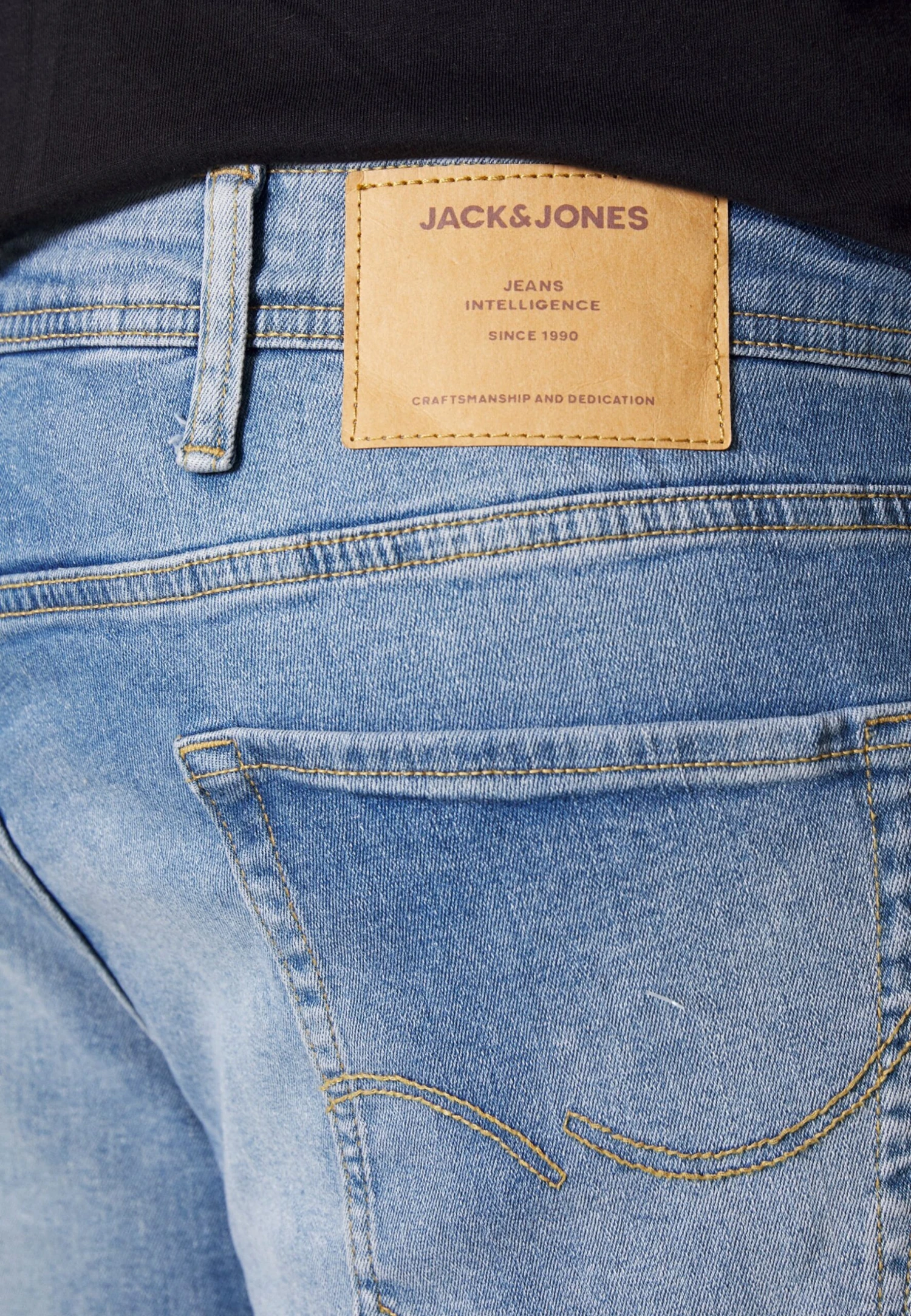 Jack & Jones Jjitim Jjoriginal - Slim Fit Jeans - Blue Denim 7 Jack & Jones Jjitim Jjoriginal - Slim Fit Jeans - Blue Denim - Afbeelding 5