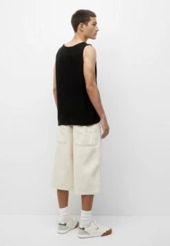 PULL & BEAR Baggy Fit Extra Wide-Leg-Bermuda - Jeansshort - Beige -Jack and Jones Verkoopwinkel c70fd1f9426544a787db4c73421ab31f