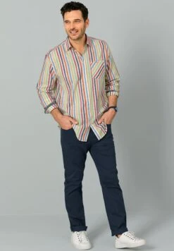 Overhemd - Weiß Multicolor -Jack and Jones Verkoopwinkel c78322a096124471a17438f15b5ee3f1