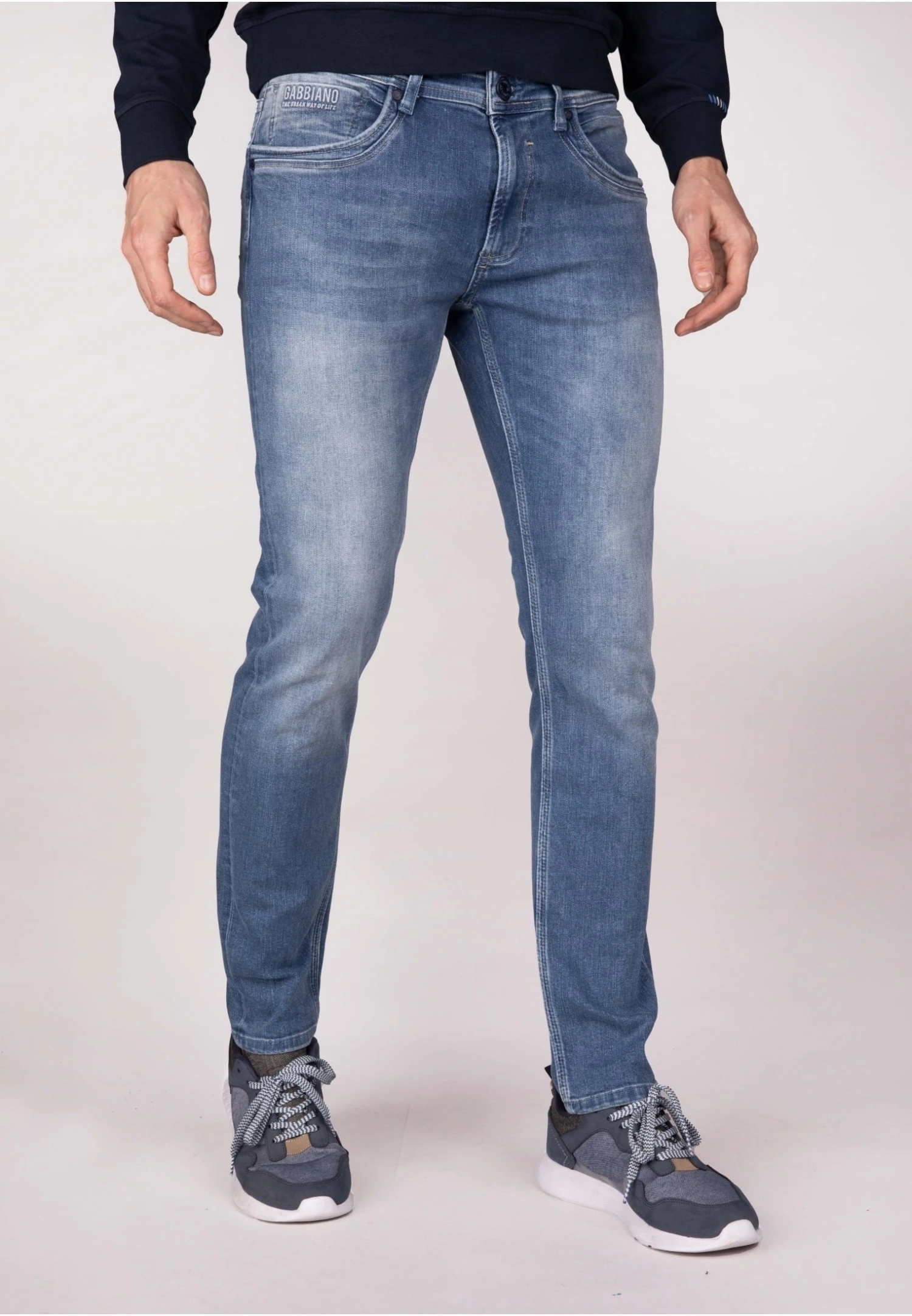 Gabbiano 823522 Prato - Slim Fit Jeans - Bleach 3 Gabbiano 823522 Prato - Slim Fit Jeans - Bleach