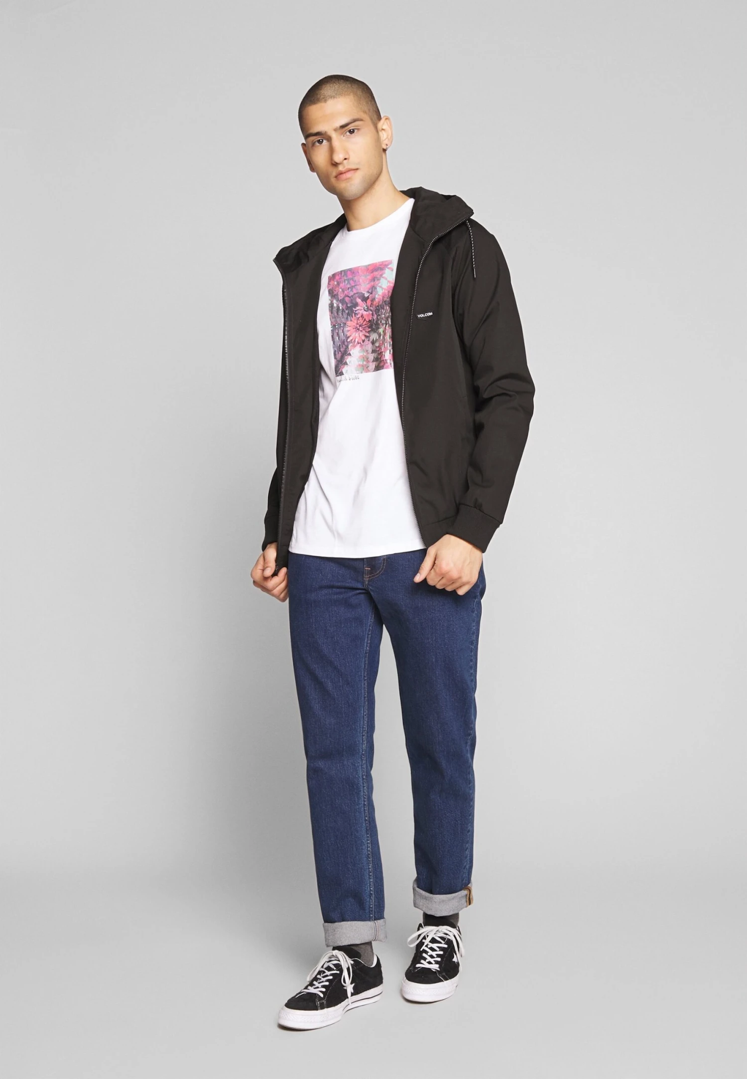 Volcom Raynan Jacket - Lichte Jas - Black 4 Volcom Raynan Jacket - Lichte Jas - Black - Afbeelding 2