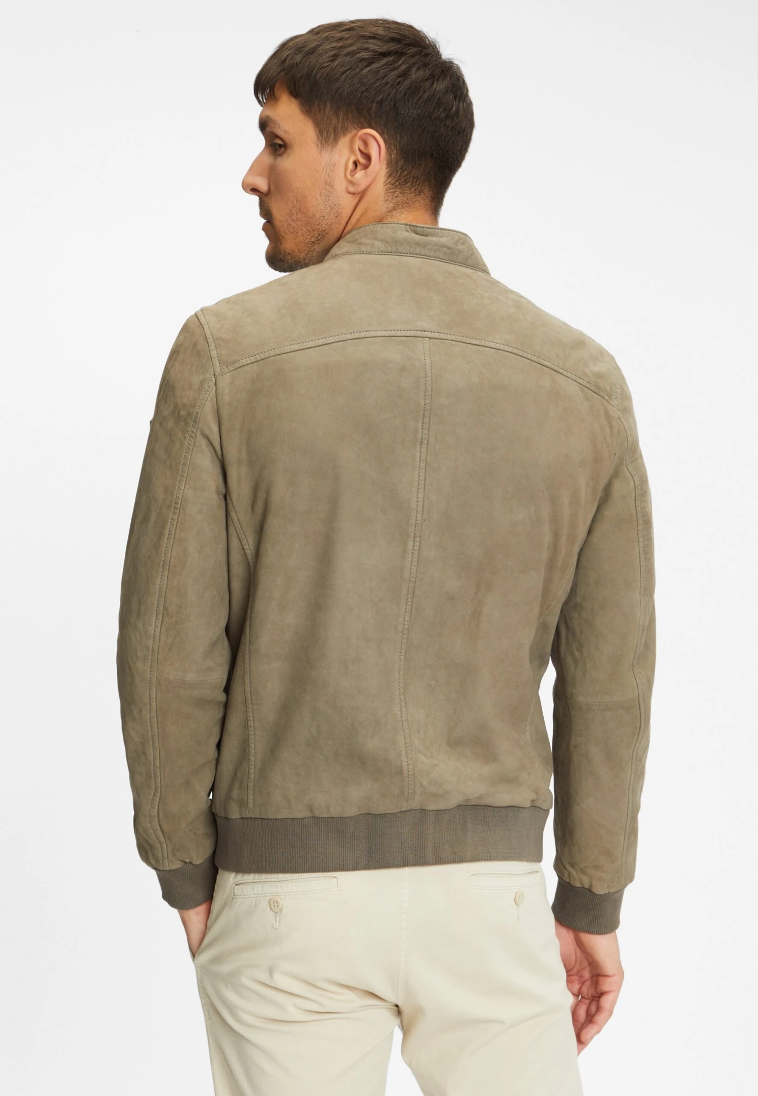 GIPSY Gmberret Lnuv - Leren Jas - Grey Green 5 GIPSY Gmberret Lnuv - Leren Jas - Grey Green - Afbeelding 3