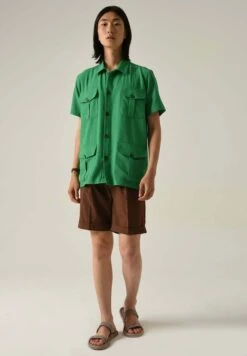 Short Sleeve - Overhemd - Green -Jack and Jones Verkoopwinkel c838ff13acbf47a78388ad1eaef9357b