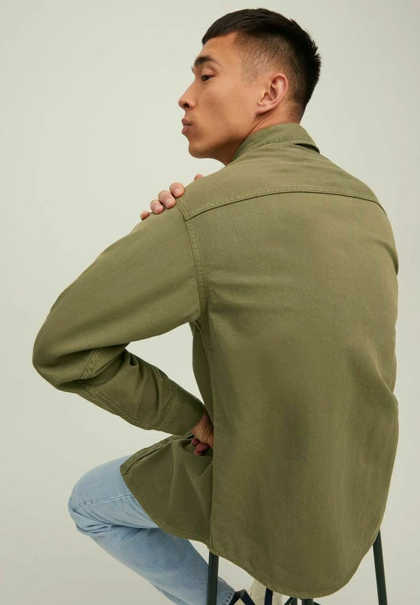 Jack & Jones Overhemd - Olive Night 8 Jack & Jones Overhemd - Olive Night - Afbeelding 6