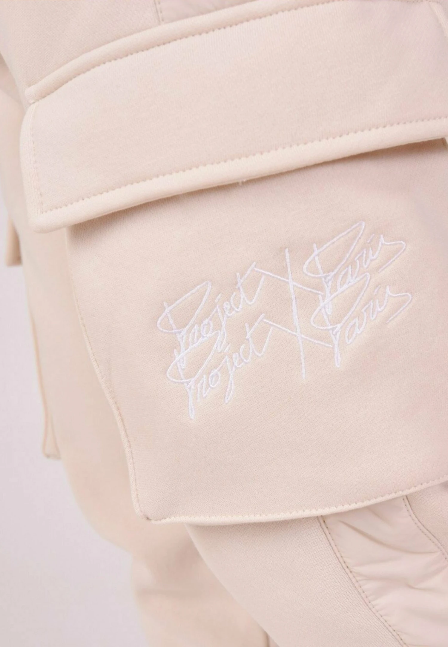 Molleton Ample - Cargobroek - Ivoire 8 Molleton Ample - Cargobroek - Ivoire - Afbeelding 6