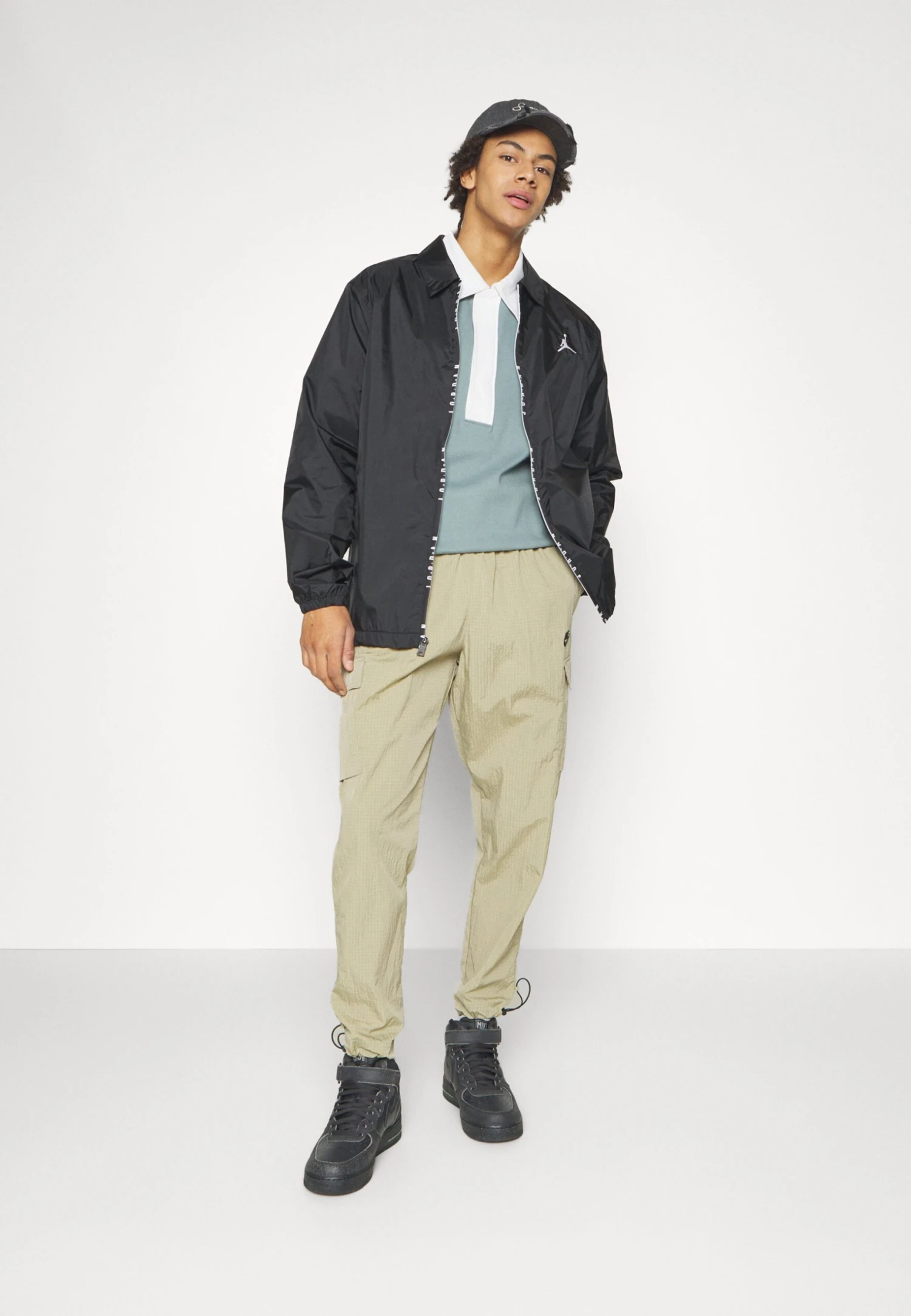 Jordan Jacket - Lichte Jas - Black/White 7 Jordan Jacket - Lichte Jas - Black/White - Afbeelding 5