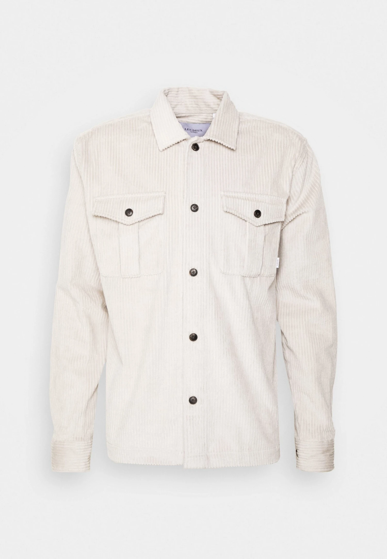 Les Deux Kelvin Heavy Hybrid - Overhemd - Dark Sand 7 Les Deux Kelvin Heavy Hybrid - Overhemd - Dark Sand - Afbeelding 5