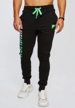 Gym - Trainingsbroek - Schwarz Grün -Jack and Jones Verkoopwinkel c8ecd195b19947d299e26a154432fadb