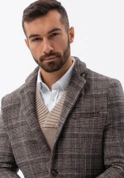 Halflange Jas - Brown 22 Halflange Jas - Brown -Jack and Jones Verkoopwinkel c8ed13cfdec94a359fb721dda56e713b