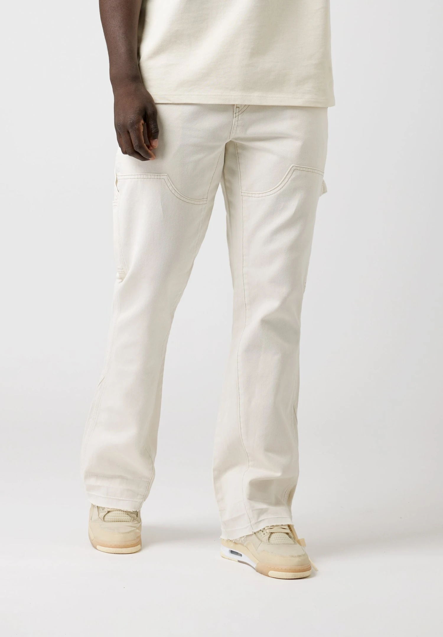 Contrast - Bootcut Jeans - White 3 Contrast - Bootcut Jeans - White