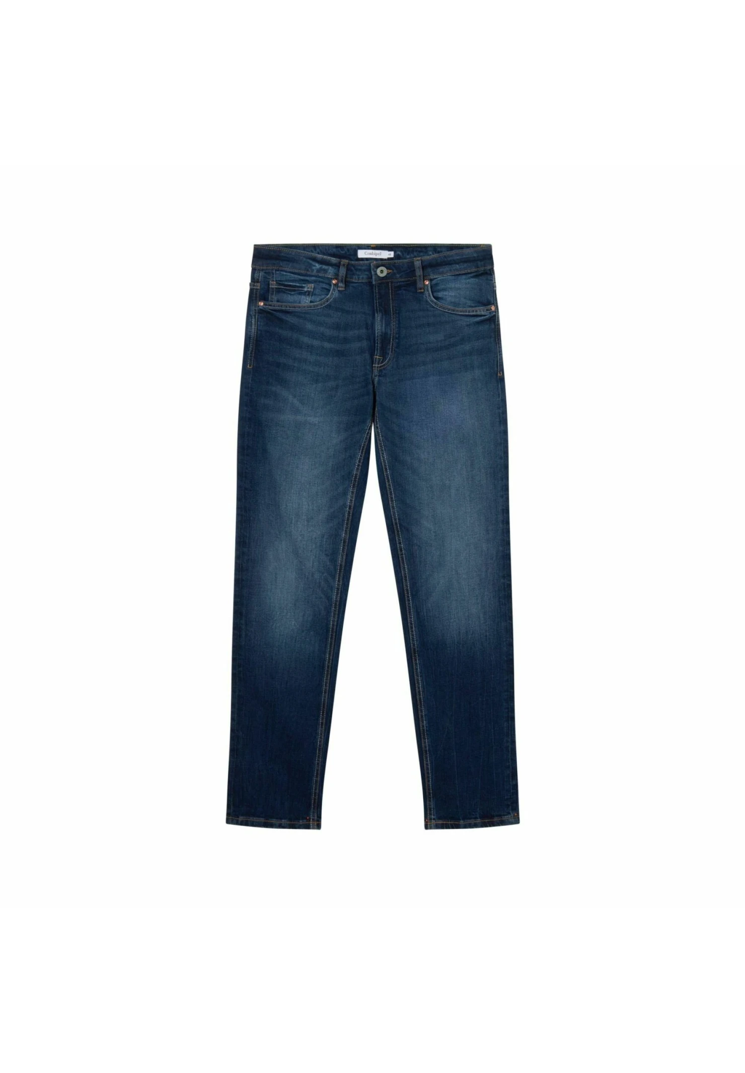 Slim Fit Jeans - Blu Scuro 7 Slim Fit Jeans - Blu Scuro - Afbeelding 5