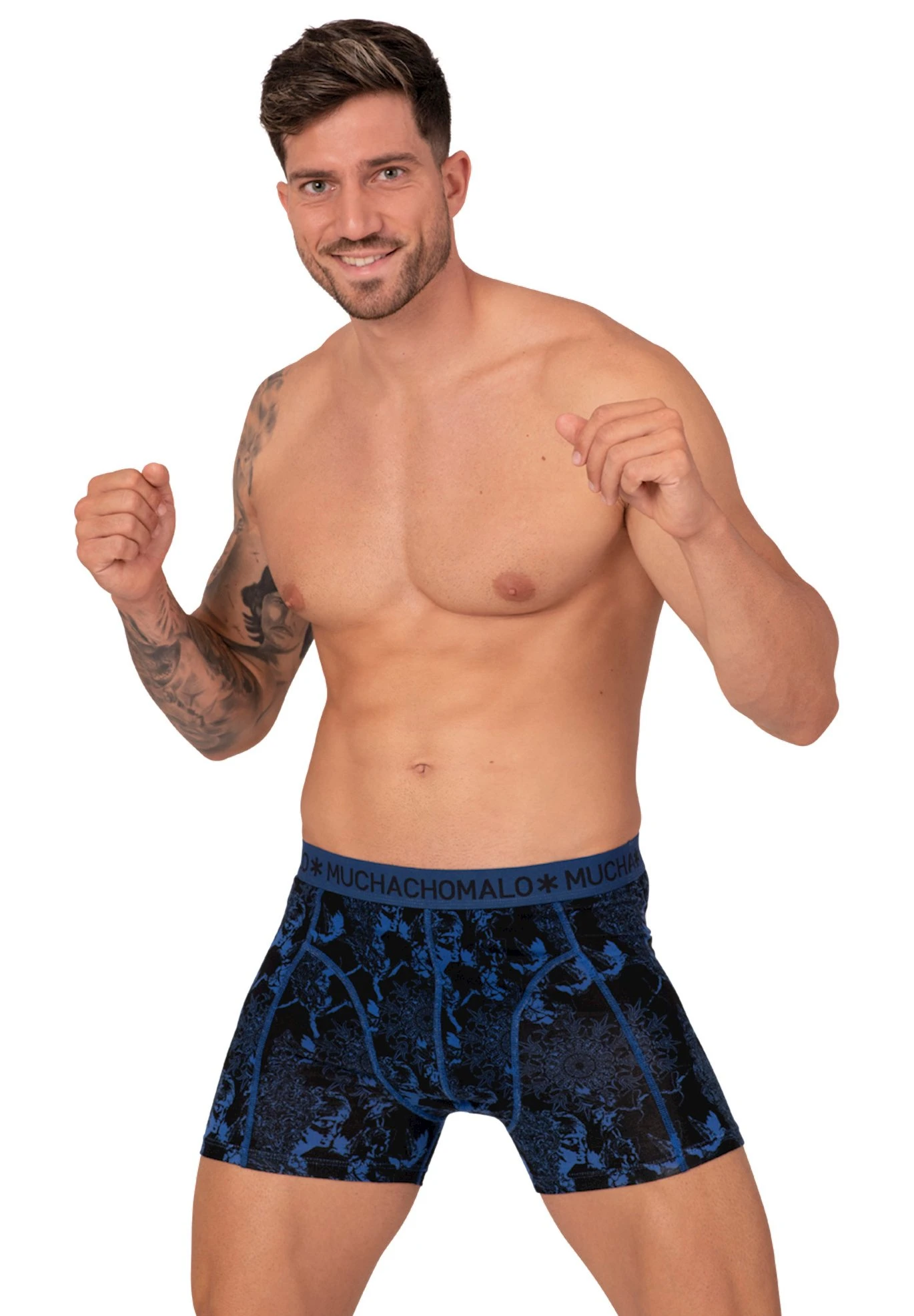 Muchachomalo 2-Pack - Onderbroeken - Blue 3 Muchachomalo 2-Pack - Onderbroeken - Blue