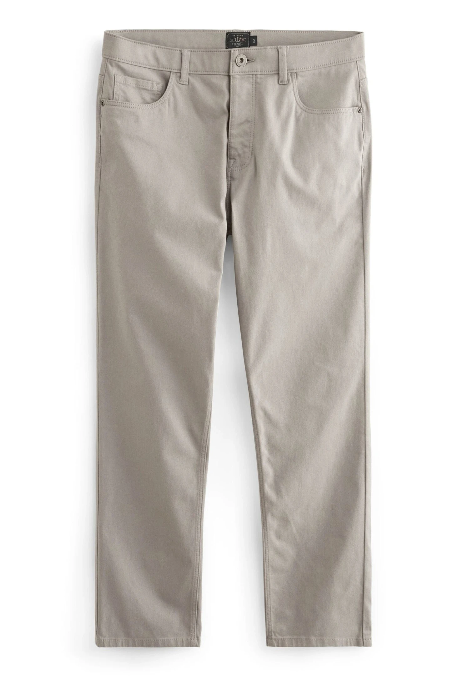 Next Soft Touch Style - Chino - Light Grey 7 Next Soft Touch Style - Chino - Light Grey - Afbeelding 5