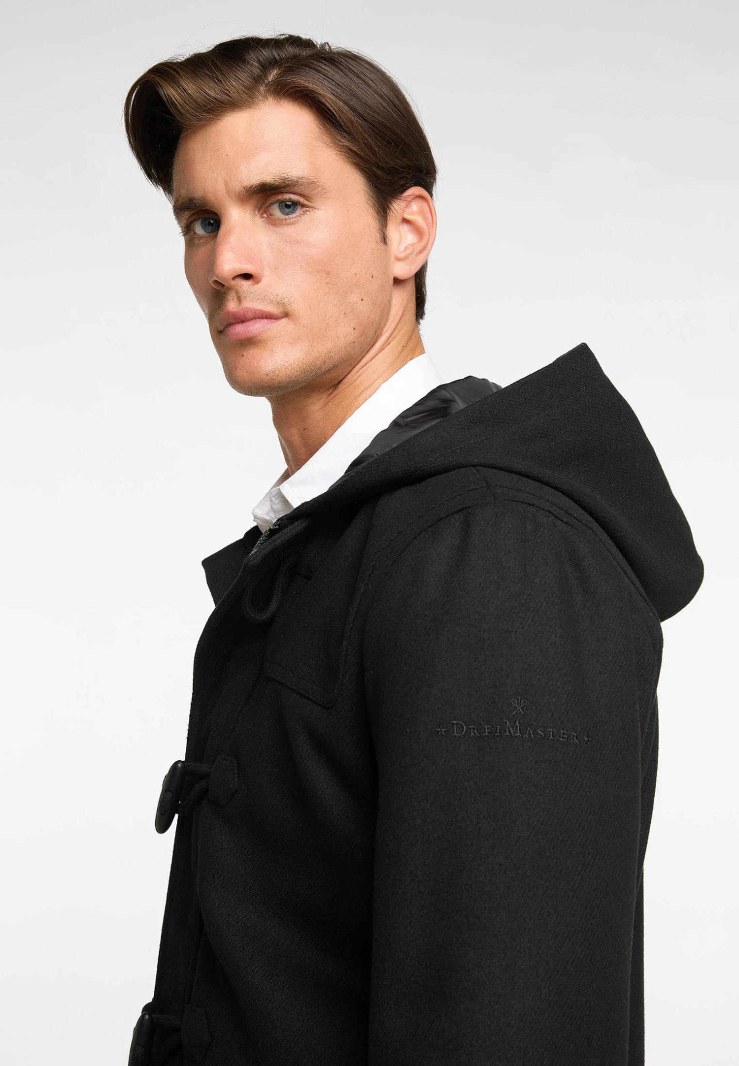 Dreimaster Übergangsaus Nascita - Halflange Jas - Schwarz 6 Dreimaster Übergangsaus Nascita - Halflange Jas - Schwarz - Afbeelding 4