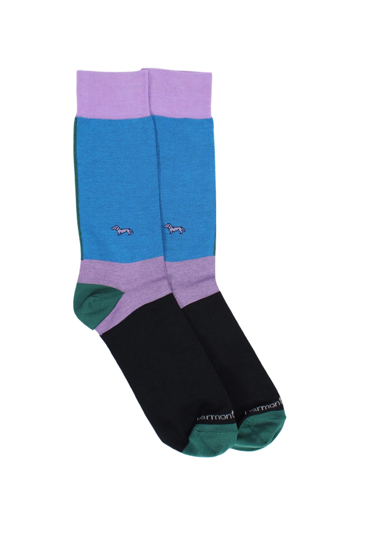 HARMONT&BLAINE Blocking Con Logo - Sokken - Viola 3 HARMONT&BLAINE Blocking Con Logo - Sokken - Viola