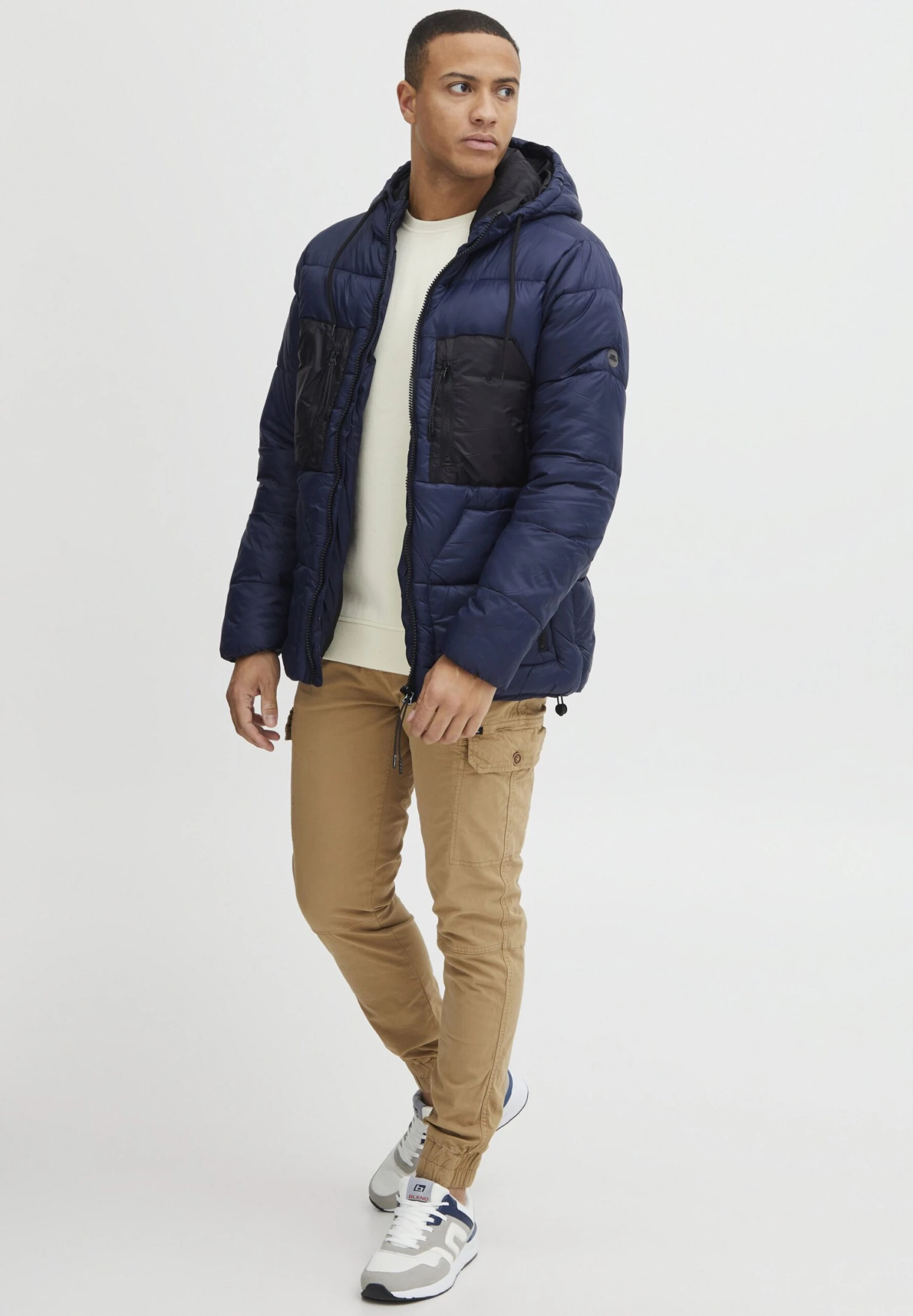 Blend 20714841 - Winterjas - Dress Blues 4 Blend 20714841 - Winterjas - Dress Blues - Afbeelding 2