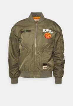 Evisu Kamon Jacket - Bomberjacks - Dark Olive -Jack and Jones Verkoopwinkel cad10a67de5243d4b6ace18967f7c646