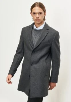 Standard Fit Plain - Mantel - Grey -Jack and Jones Verkoopwinkel cb258c86452847d8a7165e6df98c25c3