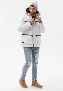 Quilted - Winterjas - White -Jack and Jones Verkoopwinkel cb3e61f397d647bcb5be47907246ba09