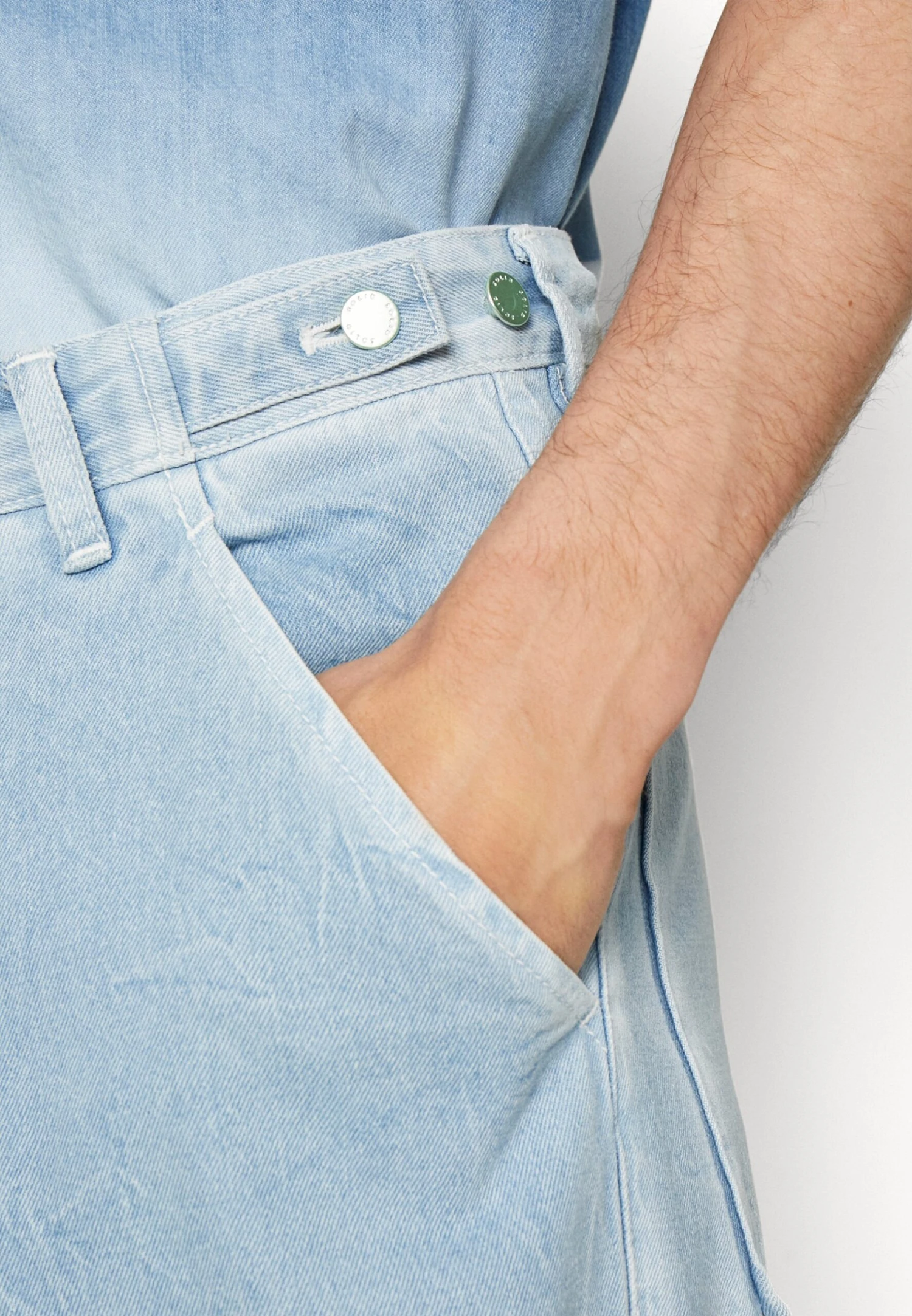 Men'S Pants - Relaxed Fit Jeans - Blue 7 Men'S Pants - Relaxed Fit Jeans - Blue - Afbeelding 5