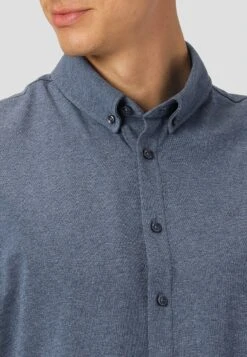 Solid- Overhemd - Denim Melange -Jack and Jones Verkoopwinkel cc6419ebcf394315a499456d41588549