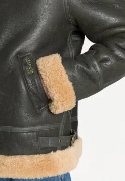 Schott Winterjas - Kaki/Beige -Jack and Jones Verkoopwinkel cd2cb87938324be48d39d1f62d0af996