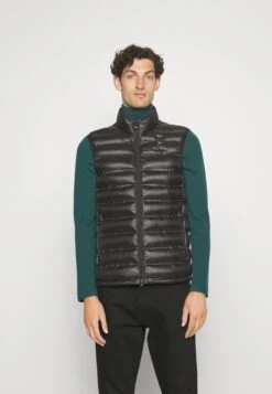 Blauer Basic High Neck VestStitching Fusing - Bodywarmer - Black