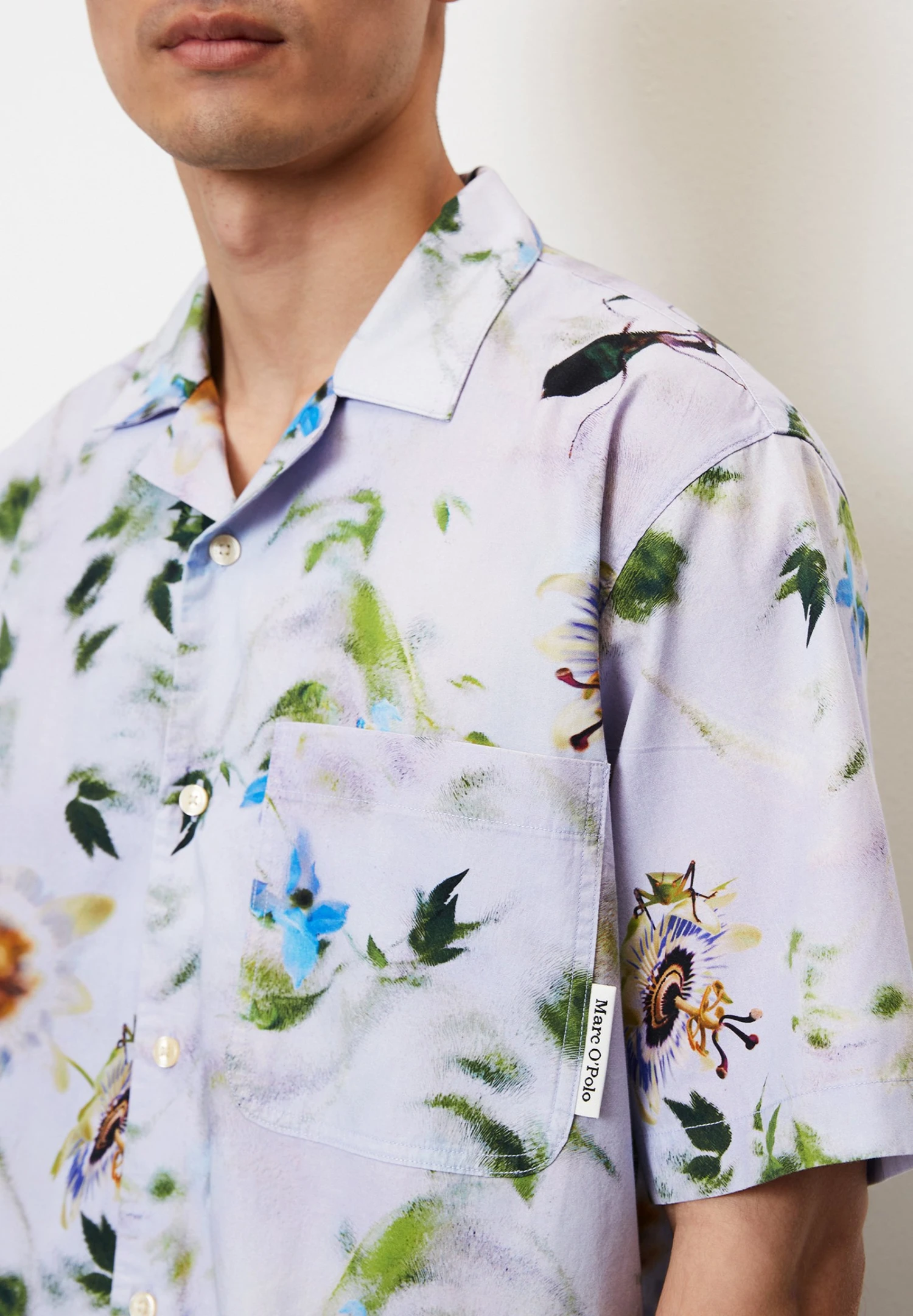 Marc O'Polo Studio Mary Lennox For Marc Rela - Overhemd - MultiLavender 6 Marc O'Polo Studio Mary Lennox For Marc Rela - Overhemd - MultiLavender - Afbeelding 4