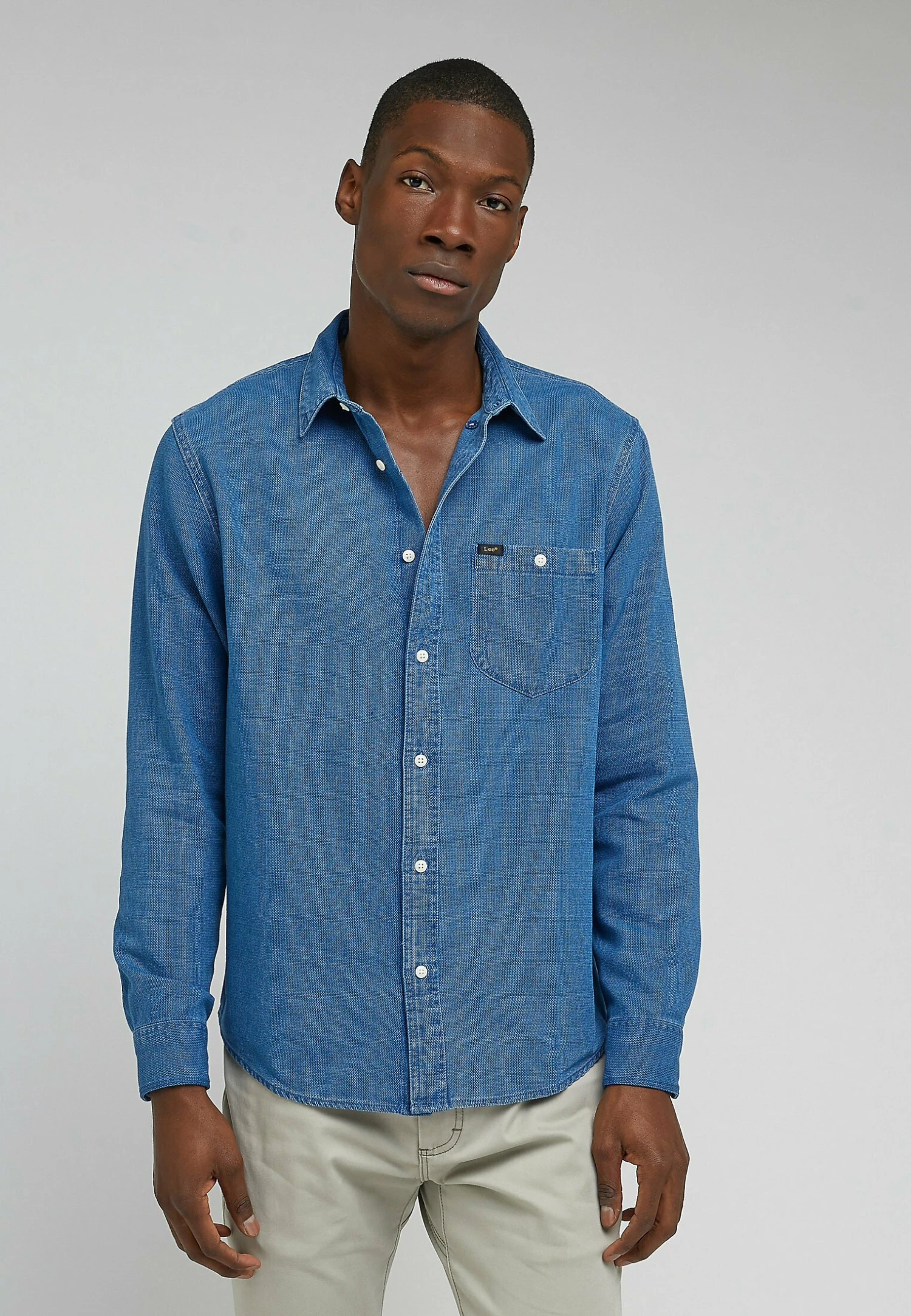 Lee Riveted- Overhemd - Anthem Blue 3 Lee Riveted- Overhemd - Anthem Blue