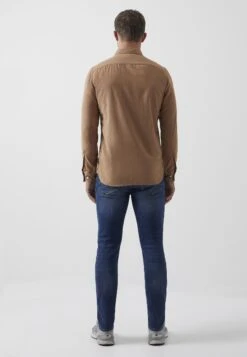 French Connection Long Sleeve - Overhemd - Camel -Jack and Jones Verkoopwinkel ce499b7724c04ce6a0b21bc7e4019ede