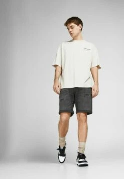 Jack & Jones Rick Fox Ge- Jeansshort - Black Denim -Jack and Jones Verkoopwinkel ce8f6748abc2412084969b5369b7f183