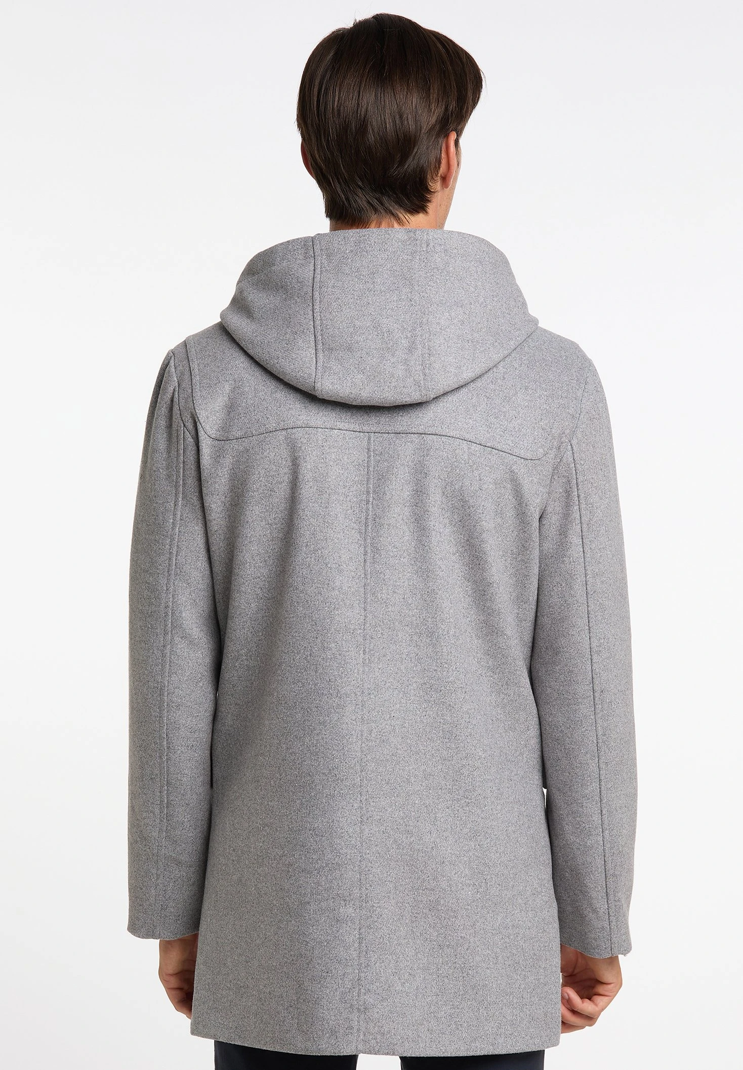 Dreimaster Übergangs - Halflange Jas - Grau Melange 5 Dreimaster Übergangs - Halflange Jas - Grau Melange - Afbeelding 3