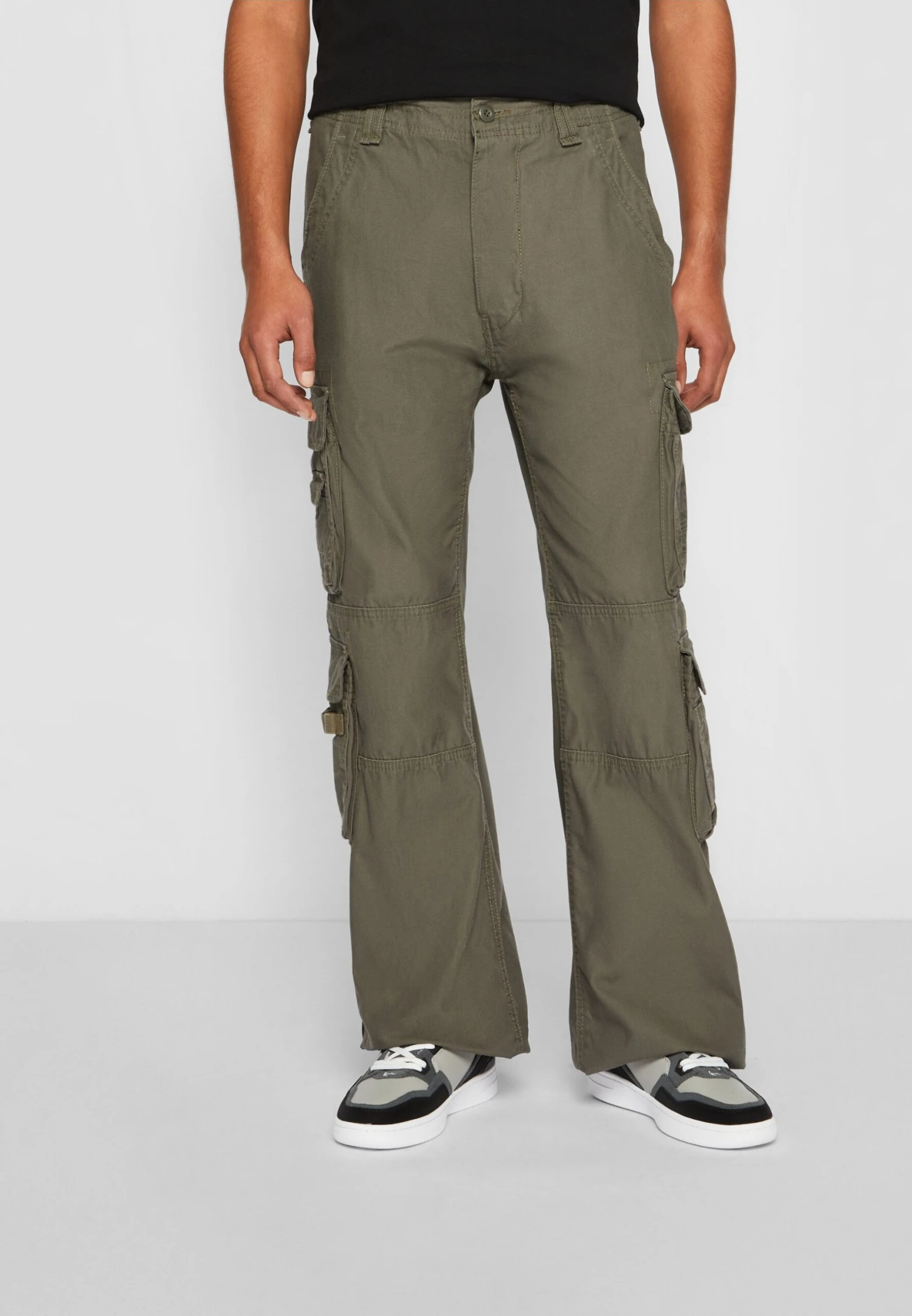 Brandit Pure Vintage - Cargobroek - Olive 5 Brandit Pure Vintage - Cargobroek - Olive - Afbeelding 3