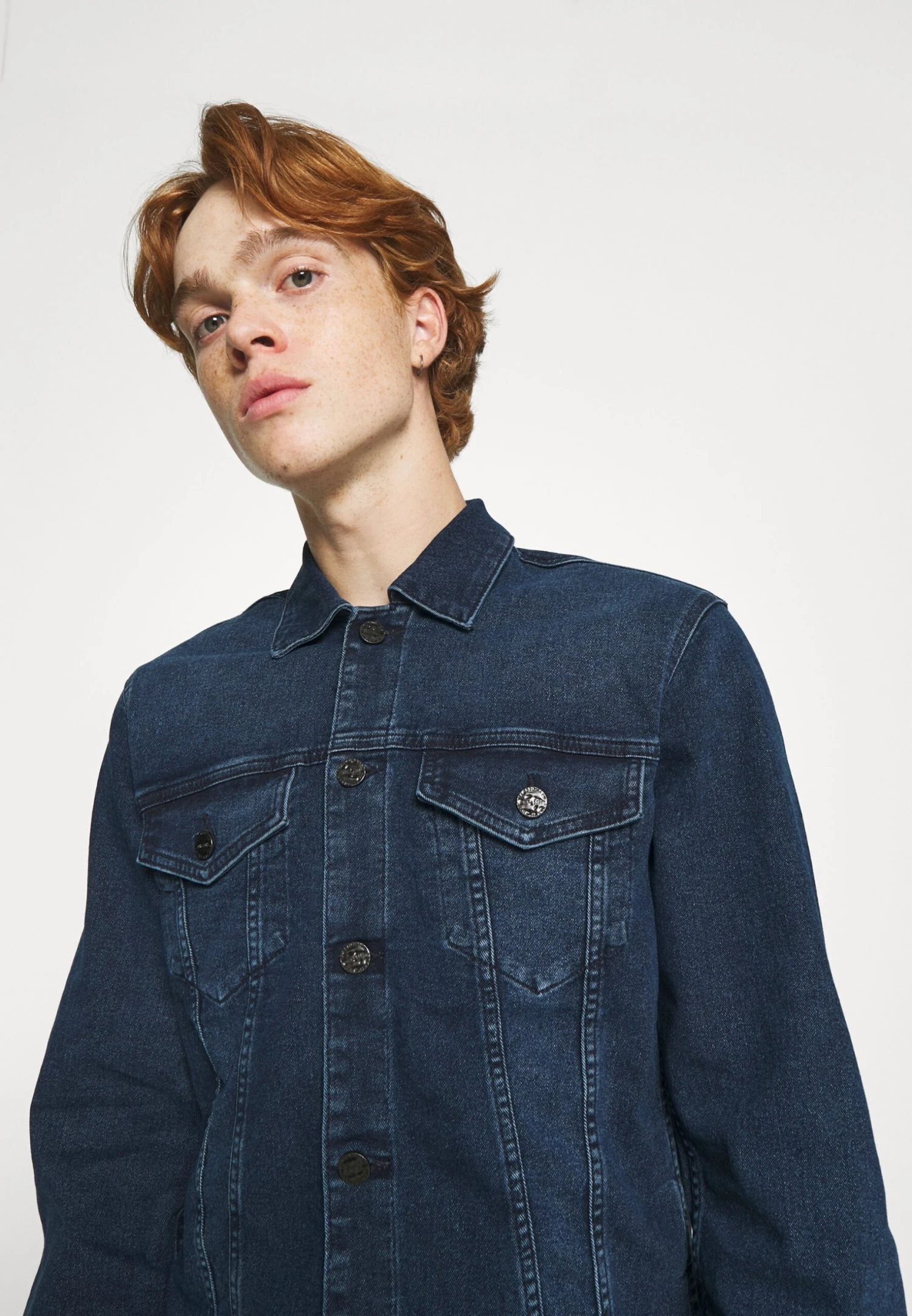 Only & Sons Onscome Life Truckerd- Spijkerjas - Blue Denim 7 Only & Sons Onscome Life Truckerd- Spijkerjas - Blue Denim - Afbeelding 5