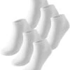 6 Pack- Sokken - Weiss