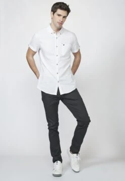 Koroshi Overhemd - Blanco -Jack and Jones Verkoopwinkel cf8793792f344a699aa3382c95035ede