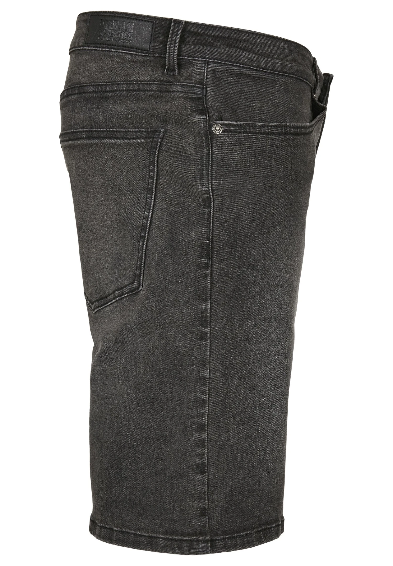 URBAN CLASSICS Relaxed Fit Jeans Shorts - Jeansshort - Real Black Washed 4 URBAN CLASSICS Relaxed Fit Jeans Shorts - Jeansshort - Real Black Washed - Afbeelding 2