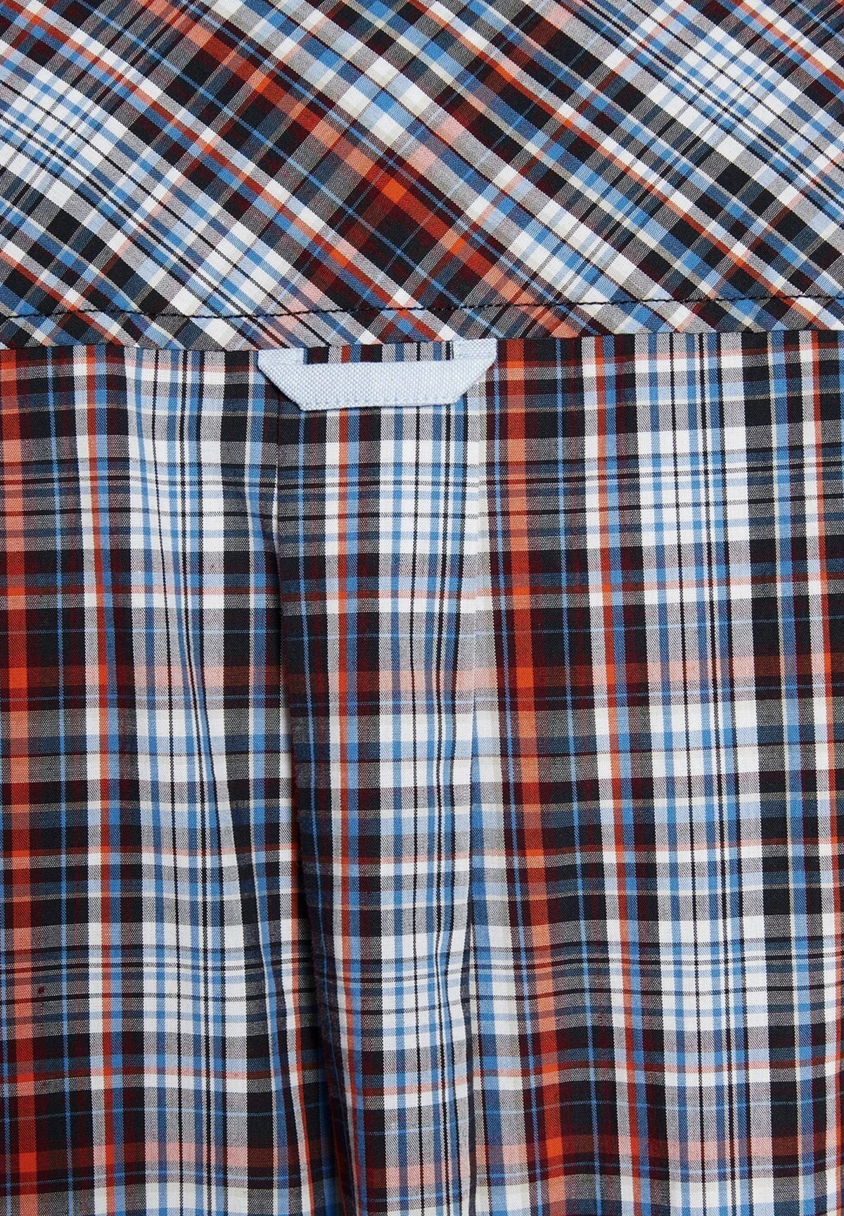 Kurzarm Duke Beltram - Overhemd - Hellblau Kariert 9 Kurzarm Duke Beltram - Overhemd - Hellblau Kariert - Afbeelding 7