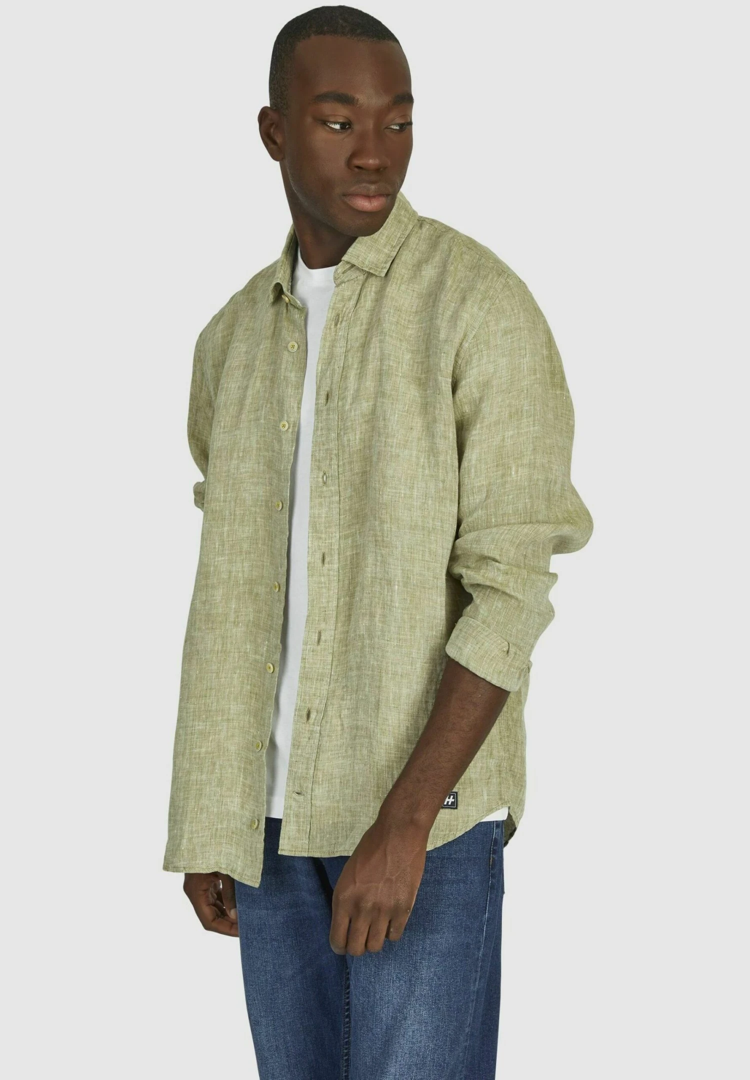 Daniel Hechter Leichtes- Overhemd - Grün 3 Daniel Hechter Leichtes- Overhemd - Grün