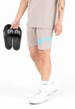 Miami - Trainingsbroek - Taupe Neon Aqua