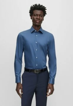 Boss H Hank Kent - Zakelijk Overhemd - Open Blue Fifteen