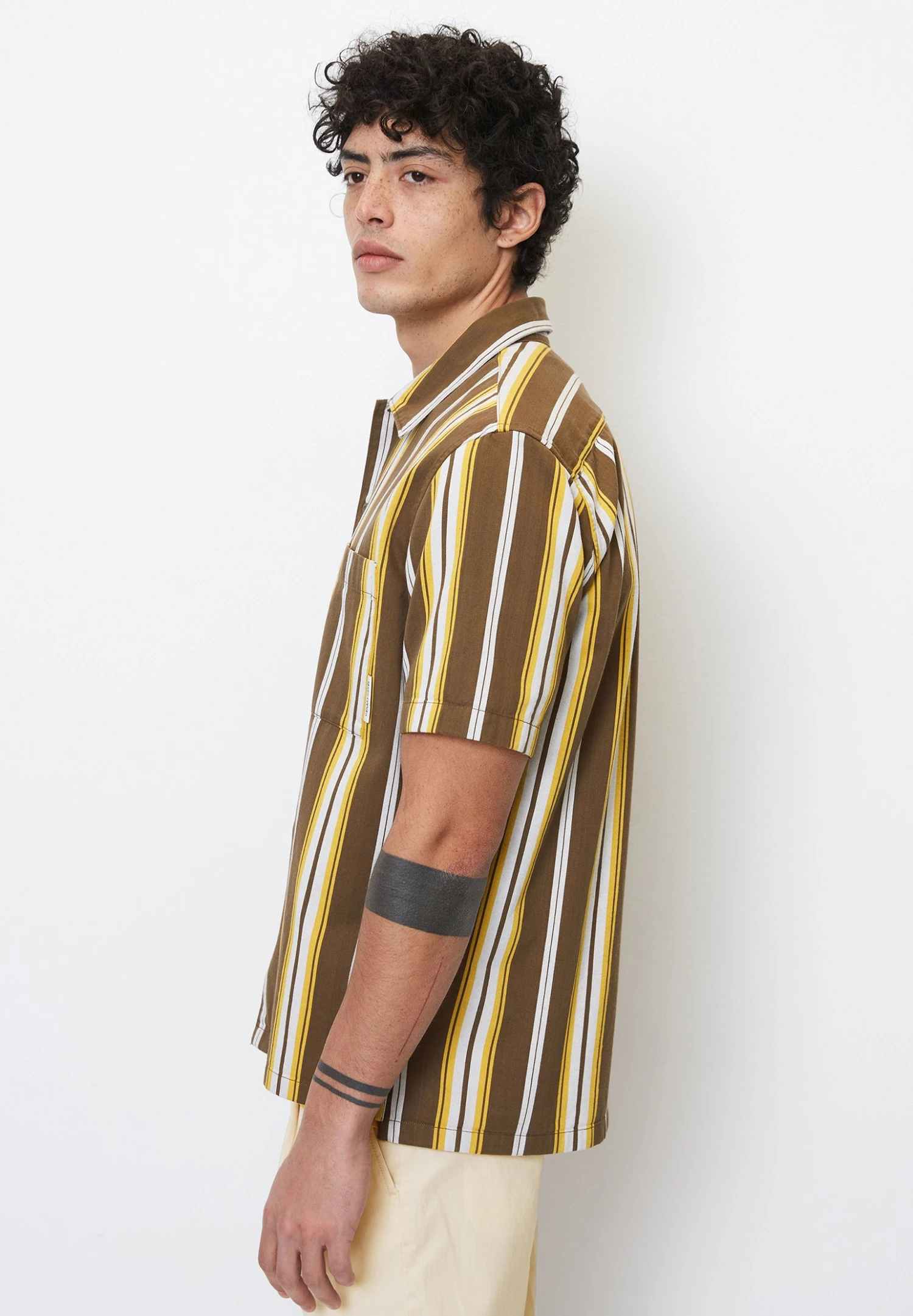 Marc O'Polo Short Sleeves - Overhemd - MultiOld Spice 6 Marc O'Polo Short Sleeves - Overhemd - MultiOld Spice - Afbeelding 4