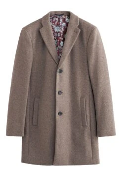 Next Epsom - Halflange Jas - Oatmeal Brown -Jack and Jones Verkoopwinkel d2a273acaa494c8889a3092611968311