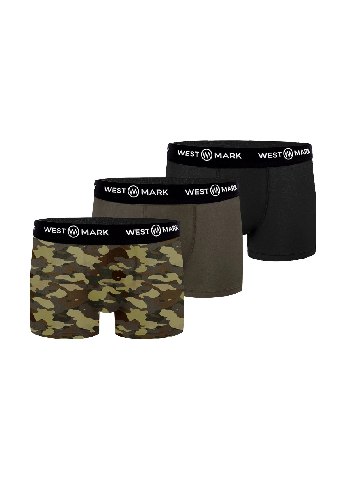 3 Pack - Onderbroeken - Khaki Aop KhakiBlack 8 3 Pack - Onderbroeken - Khaki Aop KhakiBlack - Afbeelding 6