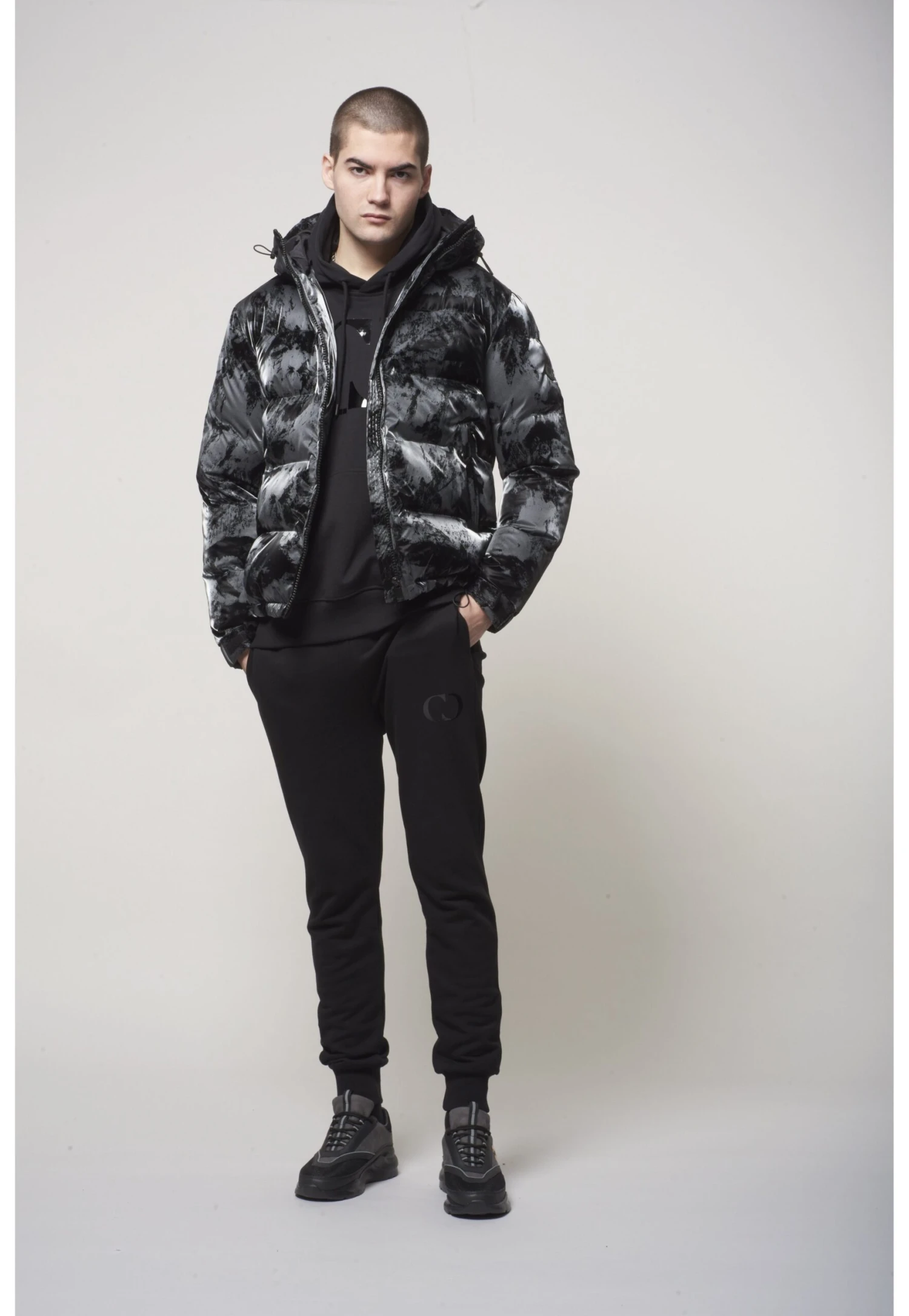 Smog - Winterjas - Black 4 Smog - Winterjas - Black - Afbeelding 2